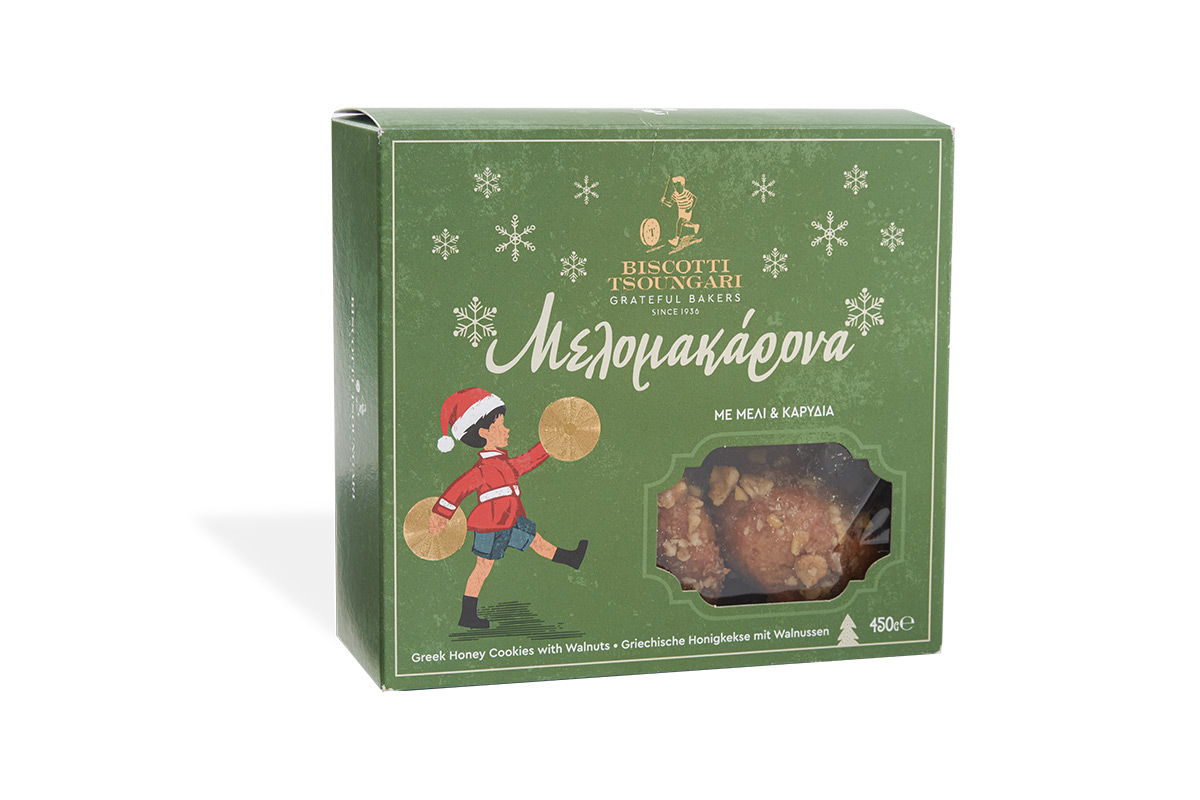 Greek Christmas Honey Cookies - Melomakarona